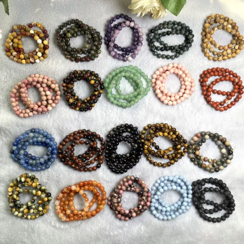 Natural Citrine Beads Bracelet