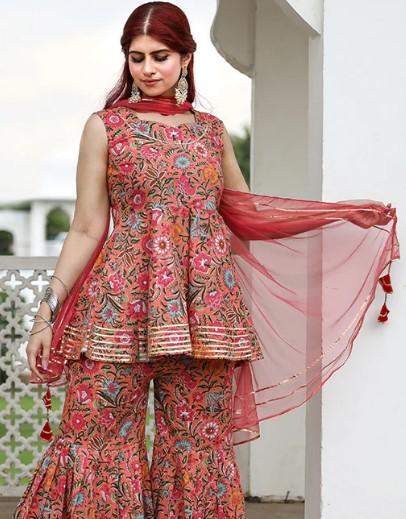 Pragati Gharara Suit Set
