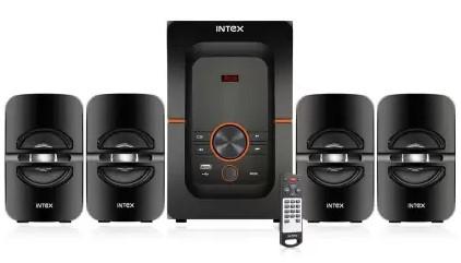 Intex IT-XM BANG SUFB 78 W Bluetooth Home Theatre  (Black, 4.1 Channel)