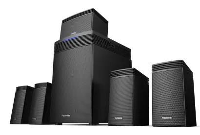 Panasonic SC-HT550GW-K 150 W Bluetooth Home Theatre  (Black, 5.1 Channel)