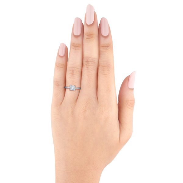 14K Yellow Gold Diamond Solitaire