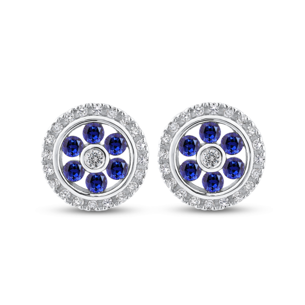 Sapphire Fashion Earrings