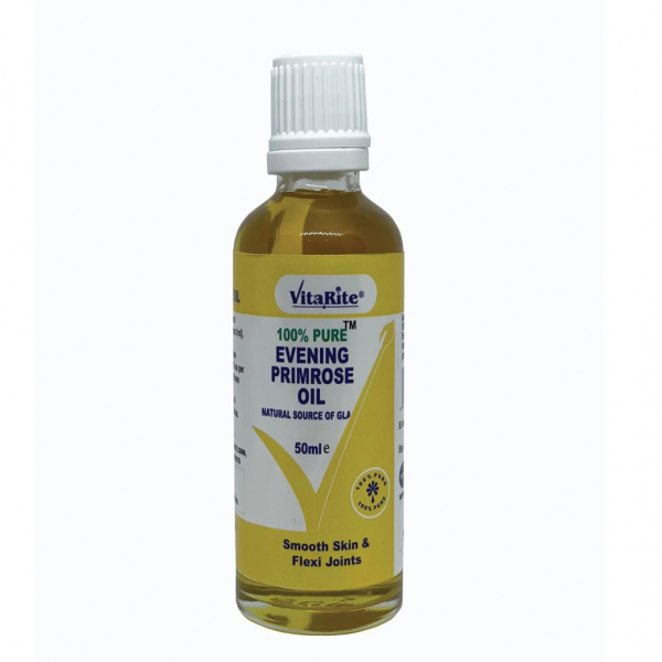 EVENING PRIMROSE 100% PURE OIL 50ml (EDIBLE)