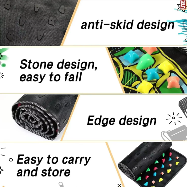 Acupressure Pad Foot Reflexology Massage Pad Health Care Walking Foot