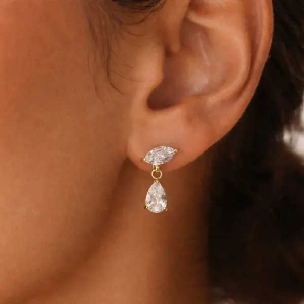 Marquise Dew Earrings